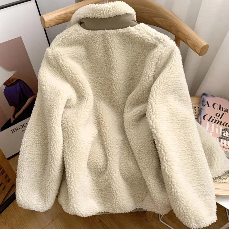 Lilly™ - Women's Winter Jacket with Teddy Effect