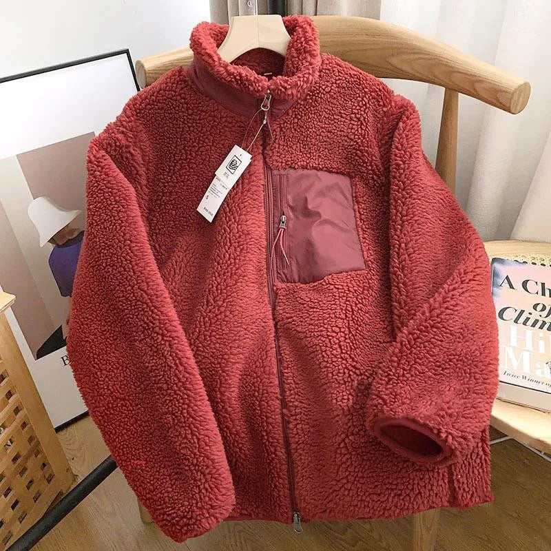 Lilly™ - Women's Winter Jacket with Teddy Effect