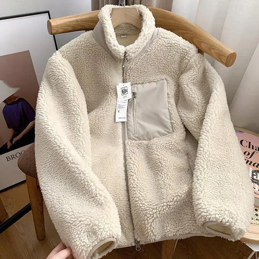 Lilly™ - Women's Winter Jacket with Teddy Effect
