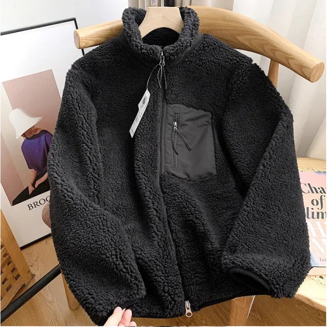 Lilly™ - Women's Winter Jacket with Teddy Effect