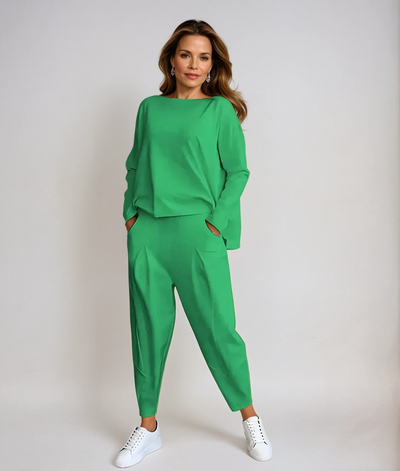 Emily™ | Comfy 2 Piece Cotton Set